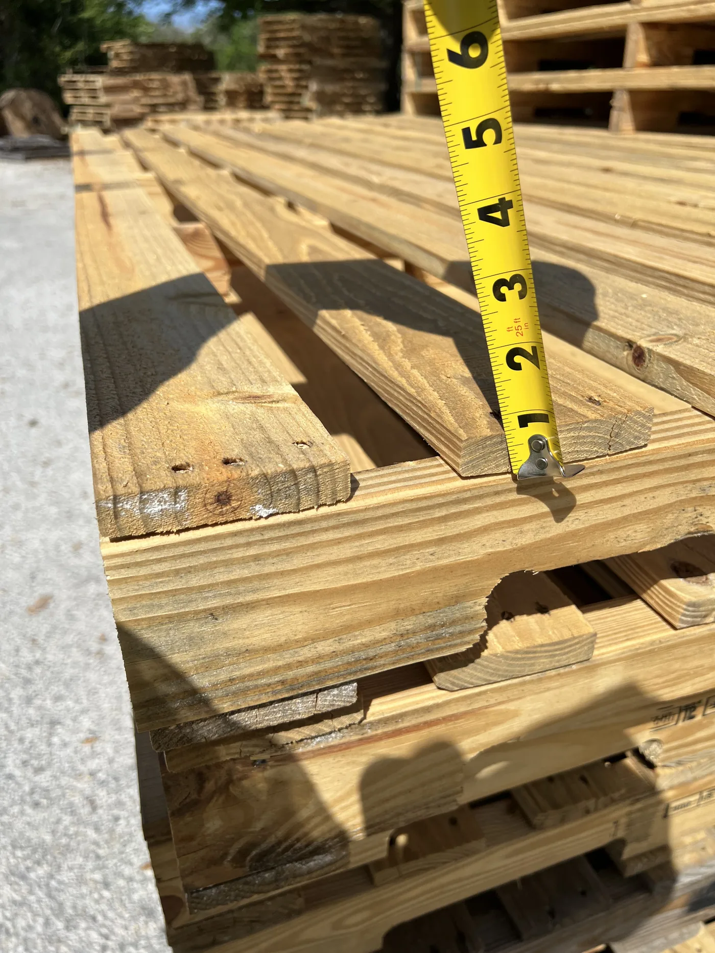 Cold storage pallets