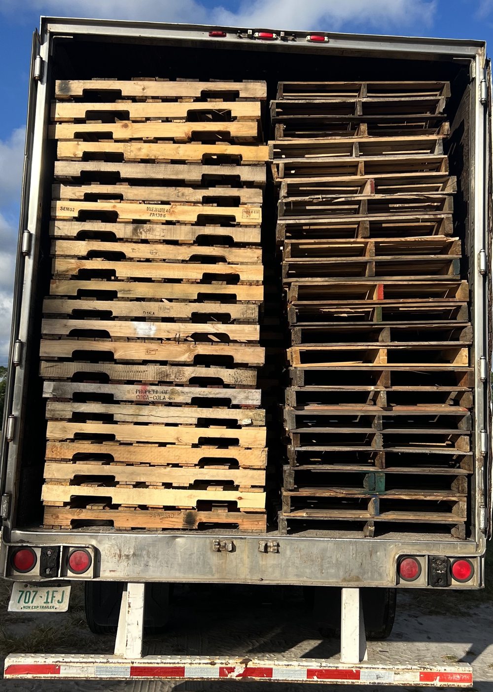 Dry van pallet delivery for 3PL and logistics operations Florida