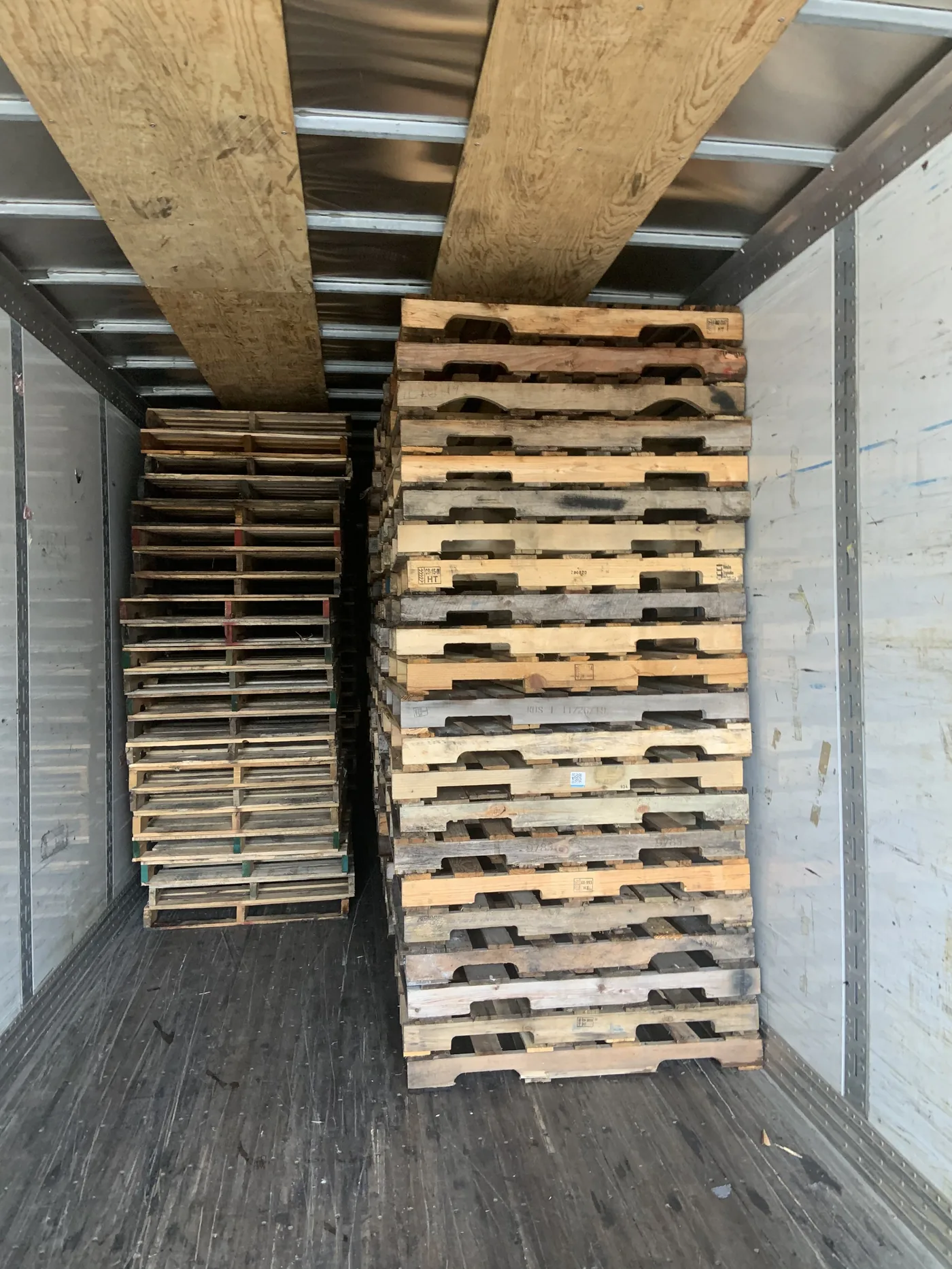 Import export pallets